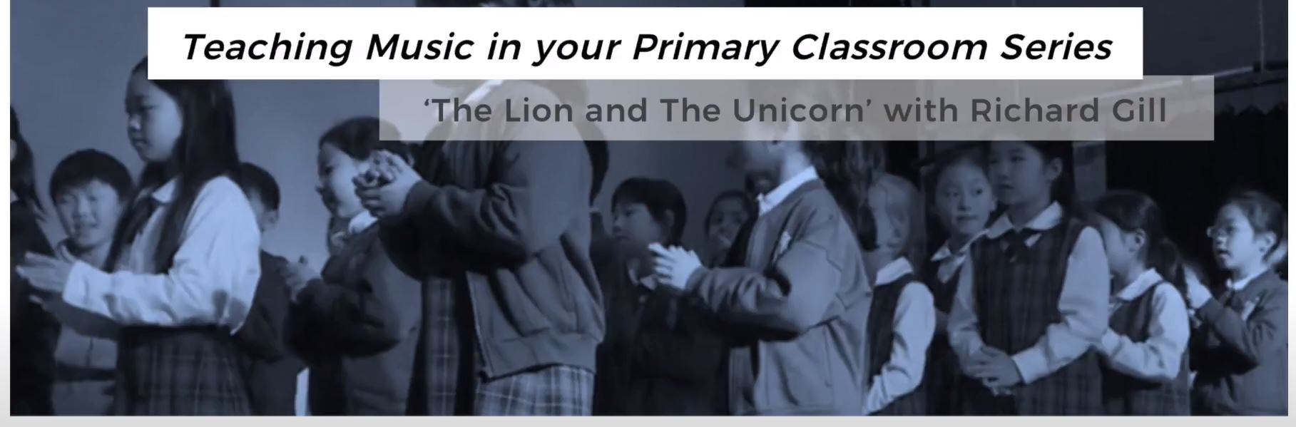 Title image: Teaching music in your primary classroom with Richard Gill